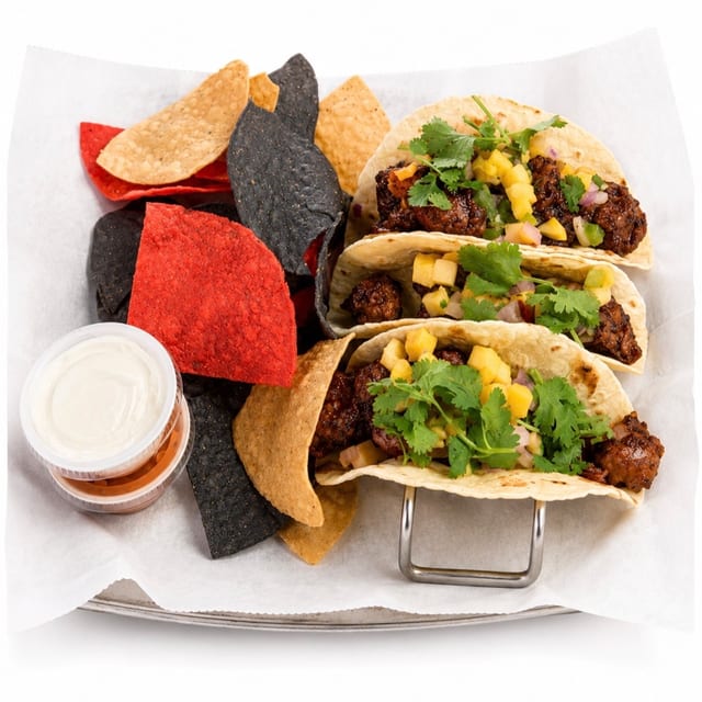 Jerk Chicken Tacos.