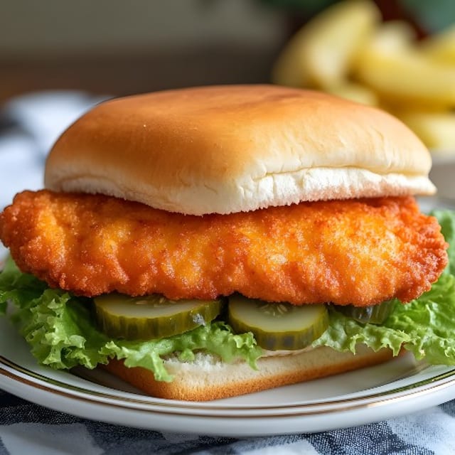 Nashville Mac Chicken Sandwich.