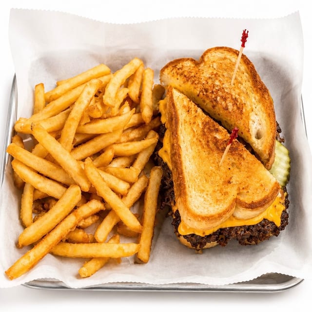 Grilled Cheese Burger Smash.