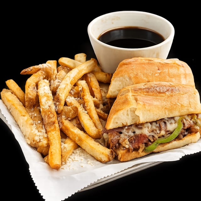 Brisket Dip Sandwich.