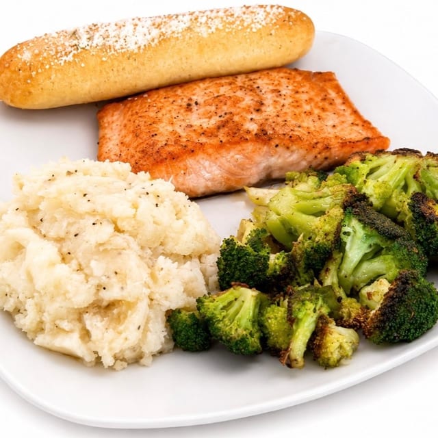 Honey Glazed Salmon.