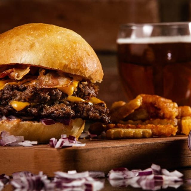 The PB & J Burger.