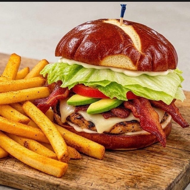 California Chicken Club Sandwich.