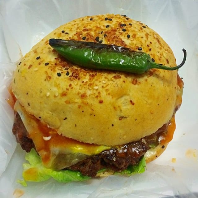 Jalapeño Smash Burger.