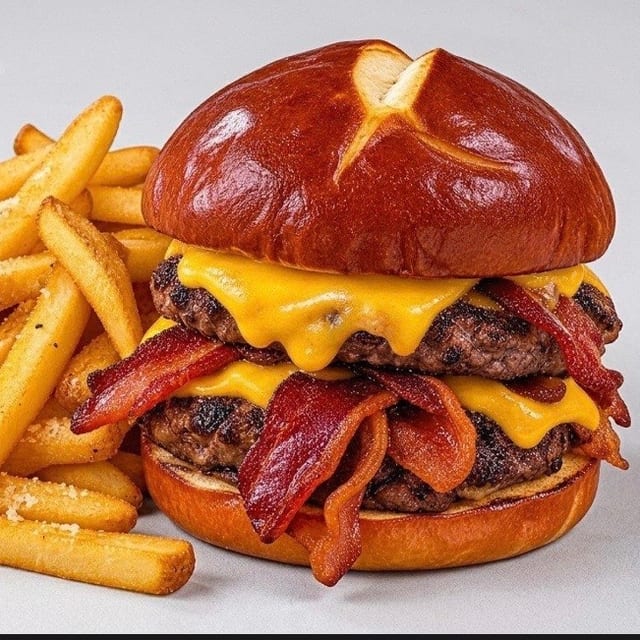 The Bacon Double Cheeseburger.