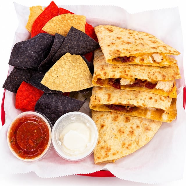 Chicken Bacon Ranch Quesadilla.